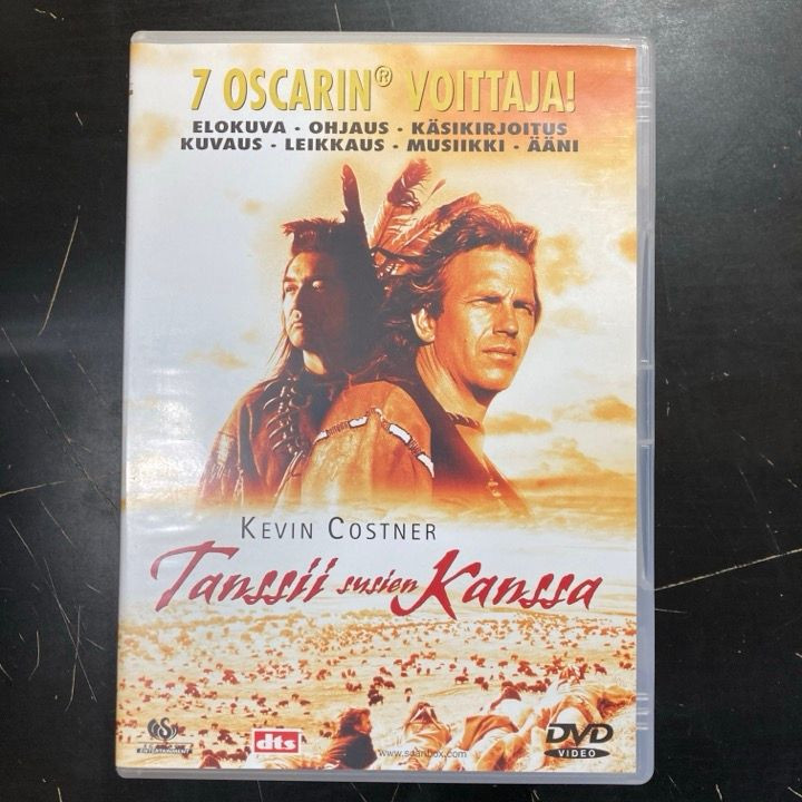 Tanssii susien kanssa DVD (VG/M-) -western/draama-